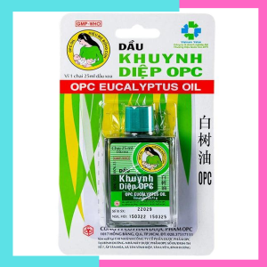 Dầu khuynh diệp cho bé dầu khuynh diệp OPC 25ml hiệu mẹ bồng con dùng được cho trẻ sơ sinh