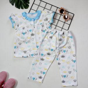 Baju Tidur Anak Perempuan Setelan Piyama Cewek Bayi Jojo 6 Bulan - 5 Tahun - Motif Set 283