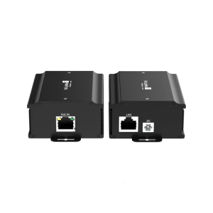 Heavy Duty POE Converter 48V To 24V 3A Gigabit Metal Case Data Transmission For Camera Installation Accessories