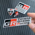 Apply To Toyota GR Logo Tail Sticker 86 Razor Sticker Steering Wheel Sticker Side Decoration Sticker Nameplate Car Sticker. 