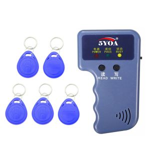 【SG】RFID Card Replicator Handheld 125KHz RFID Reader Card Duplicator Gift card keychain