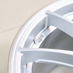 Aluminum Alloy Tire Valve Caps Sport Style Universal Car Tire Air Valve Stem Covers 4 Pieces Set