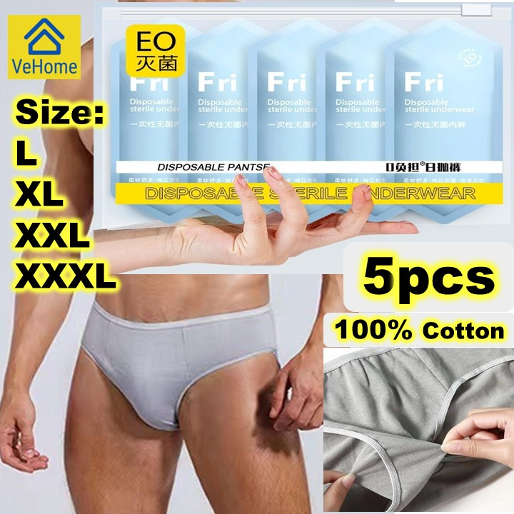 Generic Men Underwear Men's Briefs Cotton Panties Breathable Brief