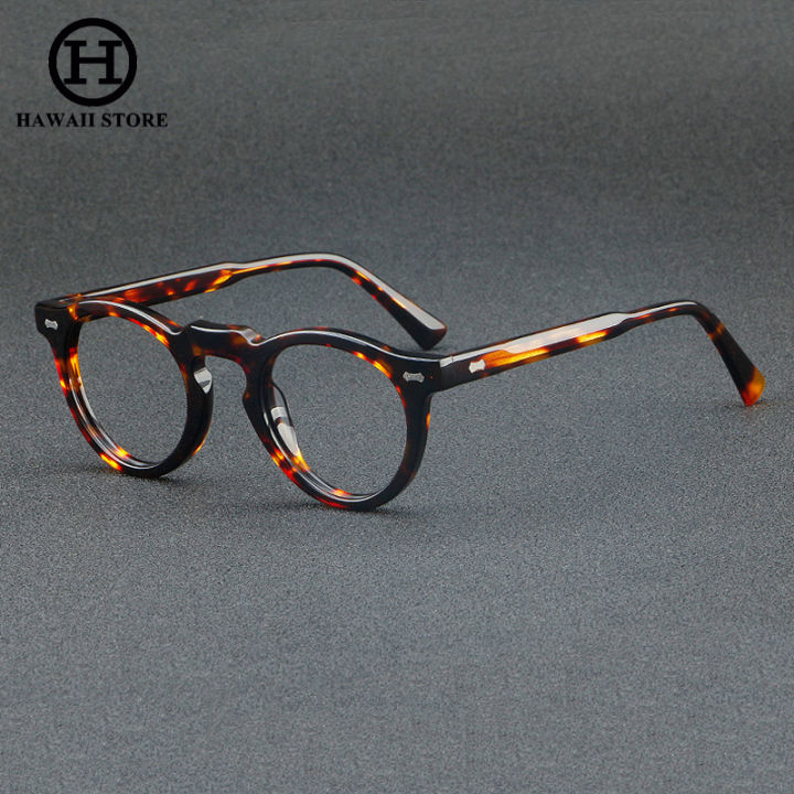 Hawaii Classic Acetate Frame For Men Women / Fashion Myopia