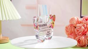 Teacher Valentine Gifts for Women Teacher Thank You Gifts Teacher Appreciation Gift from Student Teacher Retirement Gifts Teacher Office Desk Decor Paperweight Keepsake(Butterfly)