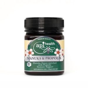 ApiHealth New Zealand Honey 250g Bee Venom Joint UMF 10+ Manuka Propolis ProMilk Immune