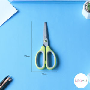 Bantex Gunting / Office Scissor Pegangan Simetris Tajam Tahan Karat Warna Warni Pastel