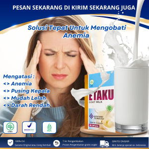 Obat Anemia Penambah Darah Sakit Kepala Pusing Darah Rendah Pusing Kliyengan Dengan Etaku Goat Milk