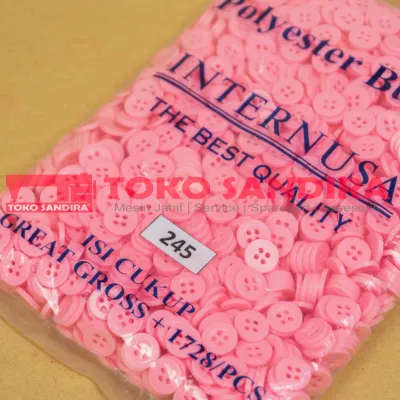 144 PCS KANCING KEMEJA LUBANG 4/KANCING BAJU DIAMETER 11 MM 18L /KANCING KEMEJA MURAH/KANCING KEMEJA KOMPLIT/KANCING KEMEJA GROSIR