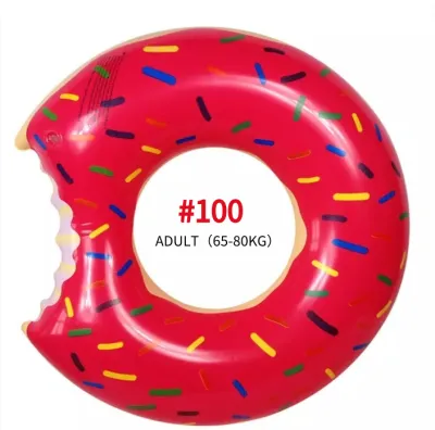 Giant Donut Floater Inflatable Beach and Pool Floater Inflatable Swimming Ring Beach Floater Pool Floater Adult Floater Kids Swimming Ring Huge Floater Big Floater
