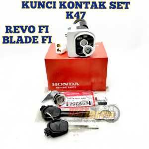 Kunci kontak Set Honda Revo Fi/Blade Fi K47 ahm kualitas original ori asli presisi
