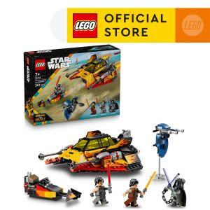 LEGO Star Wars TM 75414 The Force Burner Snowspeeder (349 Pieces) Building Blocks Kids Toy