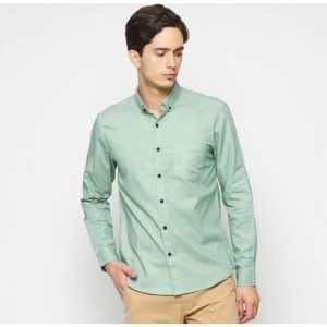 Kemeja Pria Lengan Panjang / Kemeja Polos Premium Distro Baju Formal Casual Kemeja Oversize