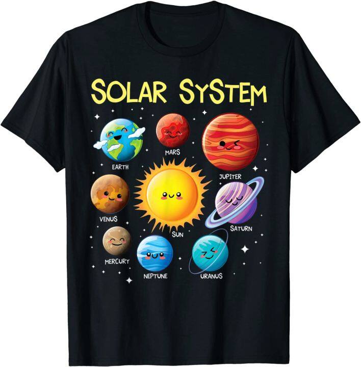 Sun Shirt, Space Shirts, Science Tshirt, Mens Astronomy Shirt, Unisex Adult  Clothing, Solar Graphic Tee, Monochrome T-shirt Science Shirts 