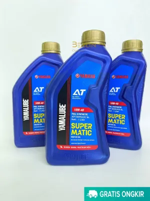 (HARGA 3PCS) - OLI YAMALUBE SUPER MATIC YAMAHA SAE 10W-40 AB559 1LITER KHUSUS YAMAHA NMAX AEROX