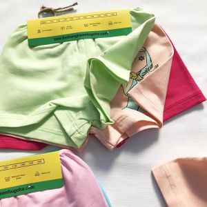 Set 3 Quần chip đùi từ 7kg đến 40kg cho bé gái hàng VIỆT NAM in gốc kitty