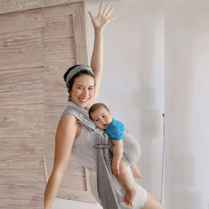 Malilkids Gendongan Bayi Ring Sling Linen Baling Classic Series