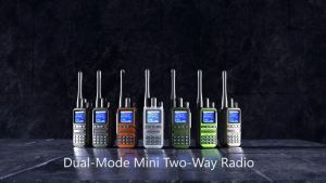 OKARADIO U88 Unlimited Range Global Walkie Talkies 5000KM Long Range Two Way Radio POC+UHF Analog Dual Mode Repeater for Nationwide Outdoor Logistics Road Trips & Family