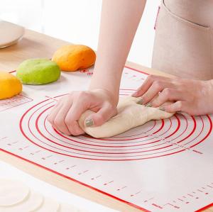 Silicone Baking Mats Sheet Pizza Dough Non-Stick Maker Holder Pastry Kitchen Gadgets Cooking Tools Utensils Bakeware