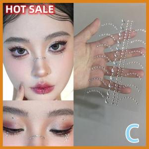 🔥🔥🔥dingdaocunz Diy Eyes Face Self Adhesive Makeup Temporary Tattoo Beauty s Jewels Stickers Festival Body Art Decor Nail