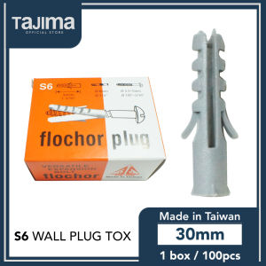 Taiwan Wall Plug Tox #6 30mm (100 pieces)