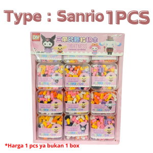 Mainan Balok Susun Nano Block Mainan Disney Sanrio Block Mainan Anak DIY 3D Puzzle Toy Brick JM