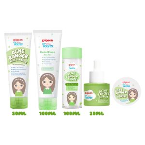PIGEON TEENS Paket Skincare Remaja Kulit Beruntusan Isi 5