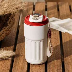 Smart Vacuum Mugs 450ml Temperature Digital Display 316 Stainless Steel Leak Proof Thermos Flask Cup