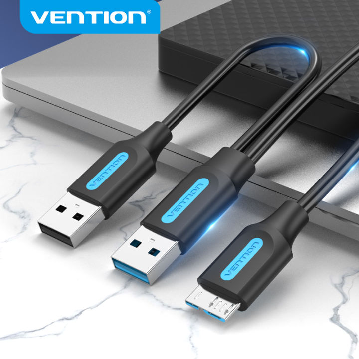 Vention Micro B Cable USB A to Micro B Cable Male to Male 3A Fast