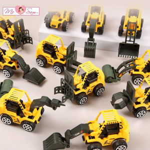 Đồ chơi xe công trình xây dựng mini mô hình xe cẩu ủi xúc cho bé vui chơi Thế Vinh Store