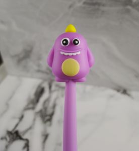 Shack Gel Pen Monster/Karakter Lucu Karet 3D Bisa Goyang