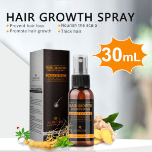 Hair Growth Spray Serum Ginger Anti Hair Loss Fast Grow Products Prevent Hair Dry Frizzy Hair Easy To Carry For Men Women