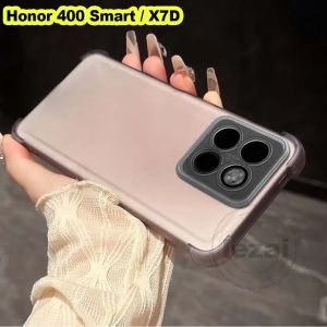 เคส Honor 400 Smart 400 Smart 5G สำหรับ X7D X7 D เคสฝาหลัง TPU เนื้อนิ่มกันกระแทกใสสีด้าน