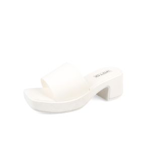 Thick Soled Sandals For Women Comfortable Slippers Casual Soft Sole Shoes Outdoor Wedge Sandals(Add +1 Size)#WT388