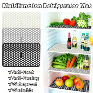 Silicone Anti-Frost Refrigerator Mat Multifunction Waterproof Fridge Drawer Pad Washable & Anti-Fouling