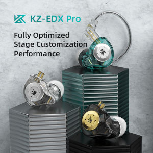 KZ EDX PRO Heavy Bass Earphone: Mic Control & Sport Game Performance