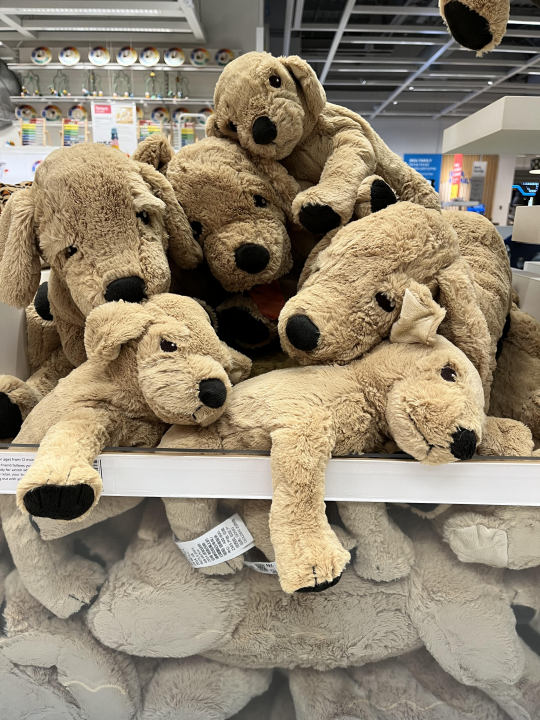 Ikea dog 2024 soft toy