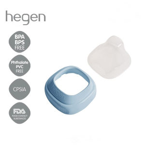 Bộ vòng cổ bình + nắp đậy chống bụi cho bình sữa Hegen PCTO – Chống xước giữ vệ sinh tương thích mọi dung tích