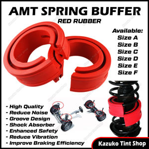 Buffer for Proton Saga BLM/ FLX AMT Car Spring Buffer Power Cushion Buffer Coil Spring Rubber SIlicone Damper Kereta Shocks Suspension Cushion DIY 2pcs/set