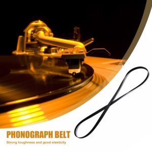 DUDAN 5mm 4mm 1PC Bàn xoay Cao Su Dây Đeo Phụ kiện Thay thế Phono Băng Máy ghi âm Băng Ổ Đĩa Turntable Truyền Dây Đeo Vành Đai ổ đĩa