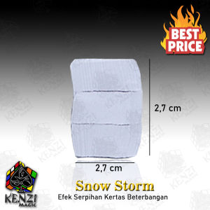 Alat Sulap Snow Strom - Magic Snowflake - Snowstorm Stage Magic Trick