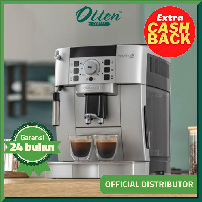 DeLonghi Fully Automatic Machine Magnifica S ECAM 22.110.SB Mesin Kopi Otomatis Lazada