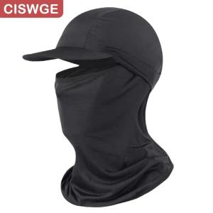 [COD] CISWGE SPORTS Sunscreen Face Cover Sun Hood Hat UV Protection Ice Silk Headgear For Men Women Cycling Climbing Running Sunscreen Riding Hood