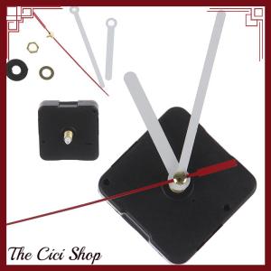 [The Cici Shop] DIY Silent Classic sliver Quartz Watch Wall Clock Movement Mechanism Parts