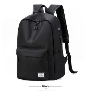 Laptop backpack USB interface backpack leisure bag student backpack