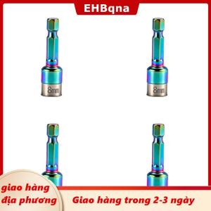 [COD] EHBqna 3PF Ship within 24 hours 1 4pcs Ratchet ổ cắm hàng loạt Bộ chuyển đổi công cụ kim Loại tay áo cờ lê 8mm lục giác Shank tác động ổ cắm cờ lê điện khoan chuyển đổi