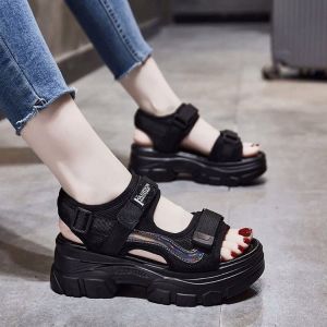 [Free Shipping] Trendy Sports Roman Sandals For Women 2026 Summer New Collection Versatile Non-Slip Thick-Soled Comfortable And Suitable For Outdoor Wear And Beach Use