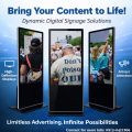 32" 43" 50" Touchscreen Kiosk Floor Standee Vertical Screen 1080 Full HD Advertising Player Digital Signage. 