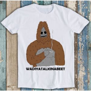 [Local Stock] HBESTY  Sassy The Sasquatch Smoke Big Foot Lez Show Gamer Cult Gift Tee T Shirt M1006
