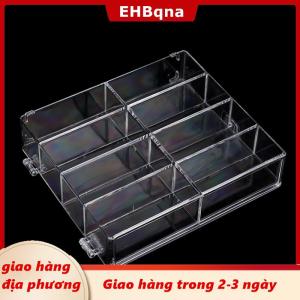 [COD] EHBqna 3PF Ship within 24 hours Acrylic hiển thị trường hợp Tương thích với 8 Khe cắm hiển thị trường hợp cho chết đúc Đồ chơi xe ô tô đứng trên văn phòng nhà